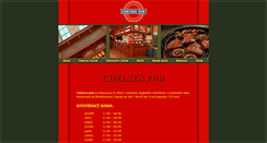 Desktop Screenshot of chelseapub.cz